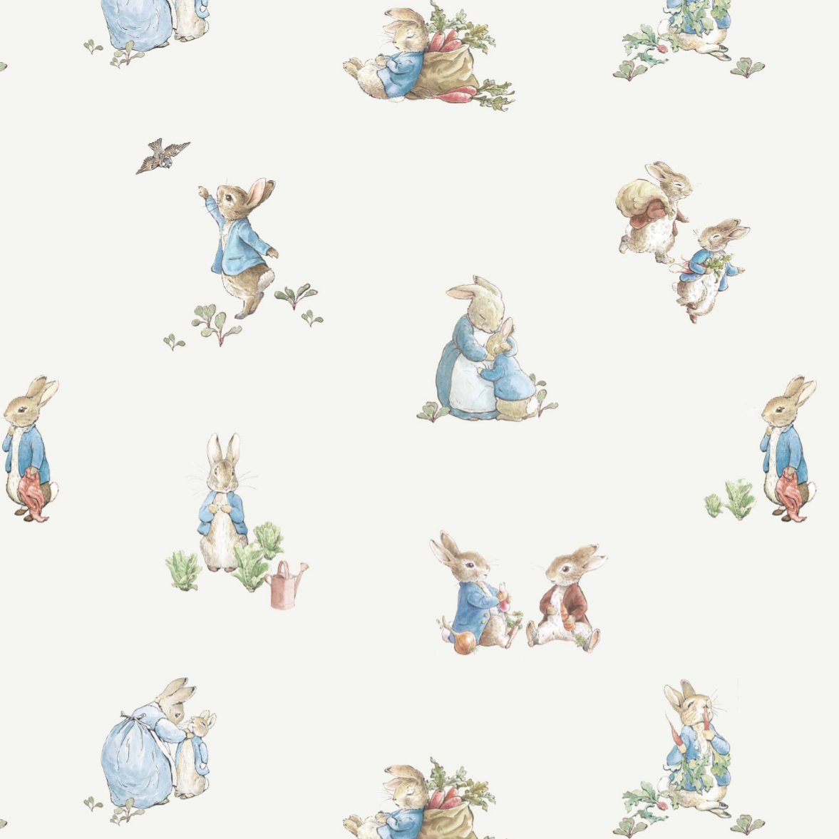 PETER RABBIT™ COTTON MUSLIN CHANGING COVERS - Saranoni
