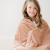 Rosy Lush Toddler Blanket - Saranoni