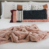 Rouge Extra Large Throw Blanket - Saranoni