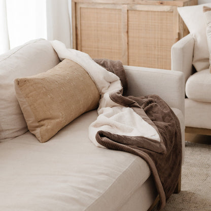 TWO TONE LUSH XL BLANKETS - Saranoni