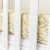 Yellow Buds Cotton Crib Sheet - Saranoni